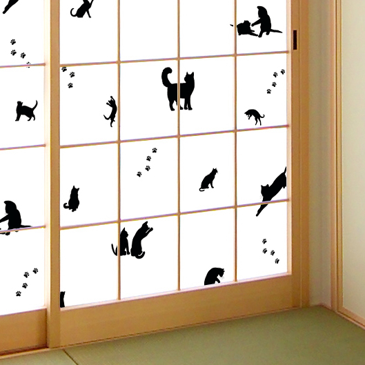 令和の障子紙「ねこ（品番：RS-018）」